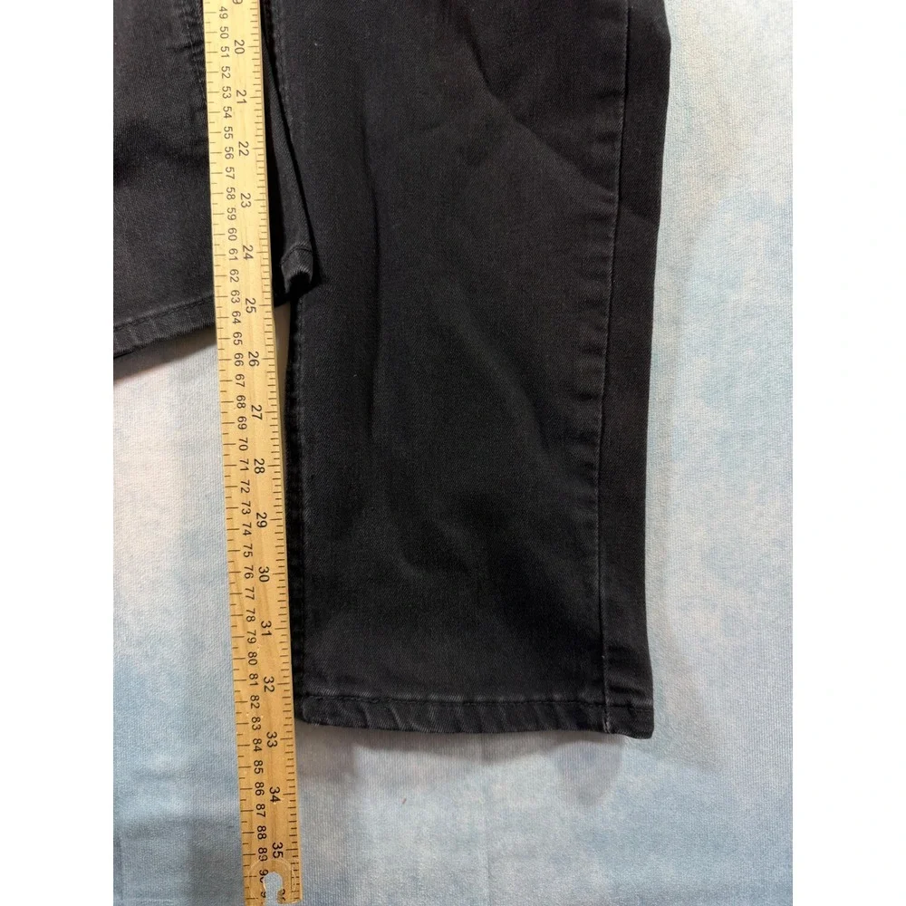 Levi's 531 Athletic Slim Jeans Mens 36x34 Black Excellent Stretch Denim